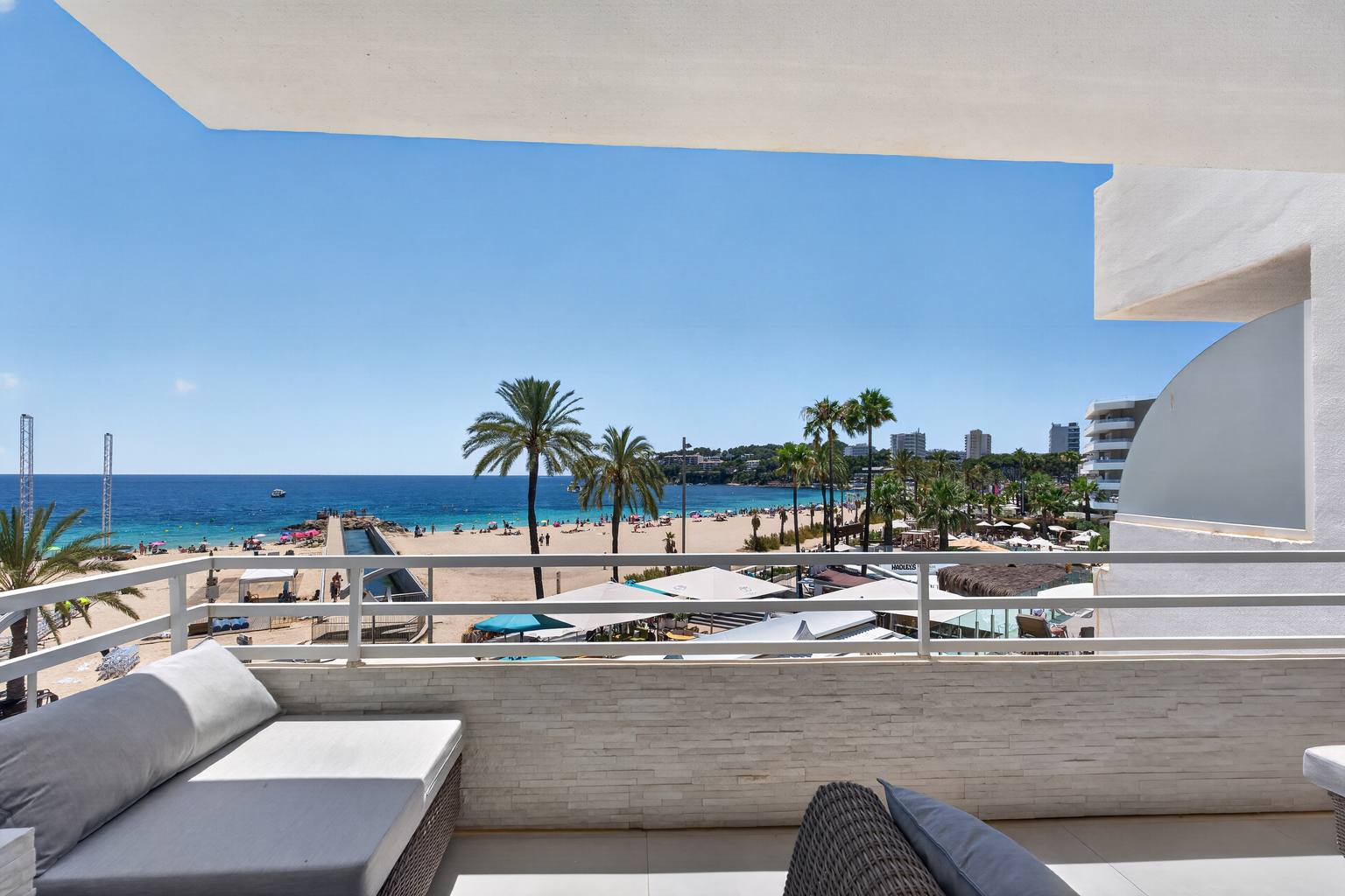 Apartamento en la playa con vistas al mar, Magaluf, Calvià, 3
