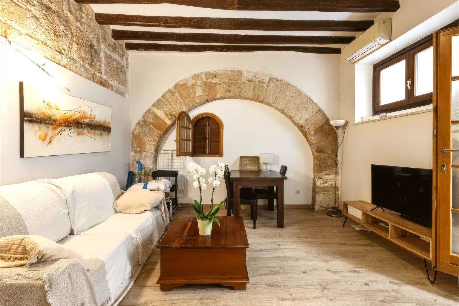 Apartamento histórico con bóveda de piedra en Sa, La Calatrava, Palma de Mallorca, 2